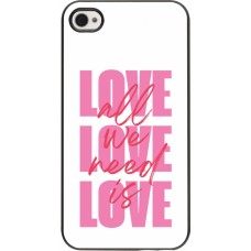iPhone 4/4s Case Hülle - Saint Valentines Day 26 Love all we need is