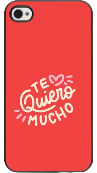 iPhone 4/4s Case Hülle - Saint Valentines Day 26 Te quiero mucho