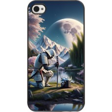 iPhone 4/4s Case Hülle - Samurai Katana Mond
