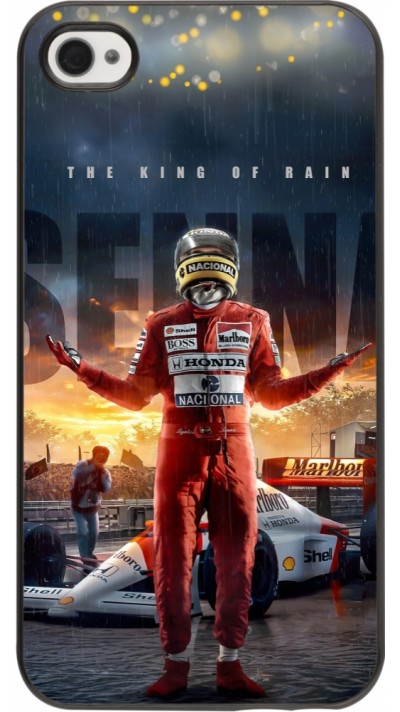 iPhone 4/4s Case Hülle - Senna The King of Rain iPhone 4/4s Case Hülle - Senna The King of Rain