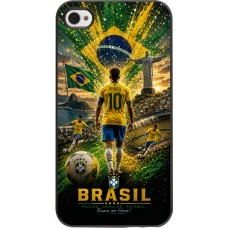 iPhone 4/4s Case Hülle - Fussball Brasilien splash 2026