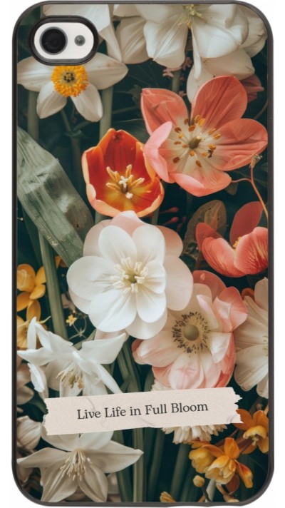 iPhone 4/4s Case Hülle - Full Bloom 2026