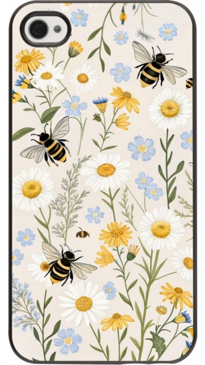 iPhone 4/4s Case Hülle - Pattern bees 2026