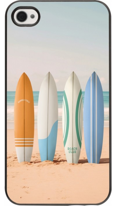 iPhone 4/4s Case Hülle - Summer surfboard 2025