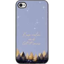 iPhone 4/4s Case Hülle - Winter 25 Winter illustration of trees