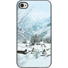 iPhone 4/4s Case Hülle - Winter 25 Winter snowy landscape