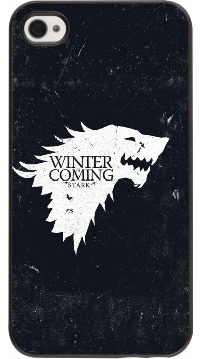 iPhone 4/4s Case Hülle - Winter is coming Stark