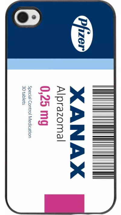 iPhone 4/4s Case Hülle - Xanax Alprazolam 2025