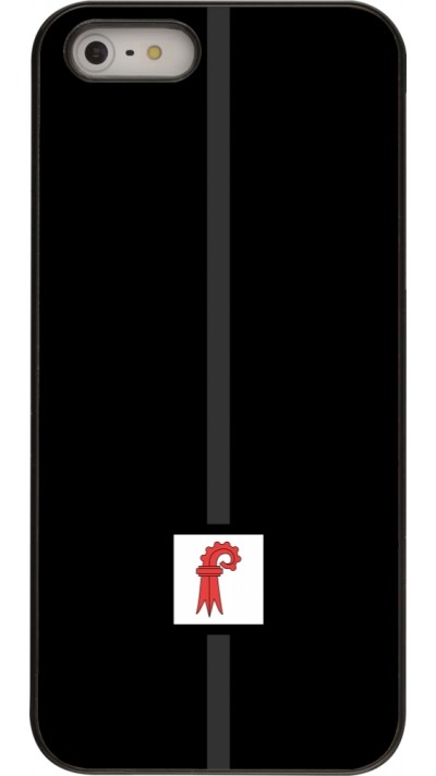 iPhone 5/5s / SE (2016) Case Hülle - Kanton BL schwarz