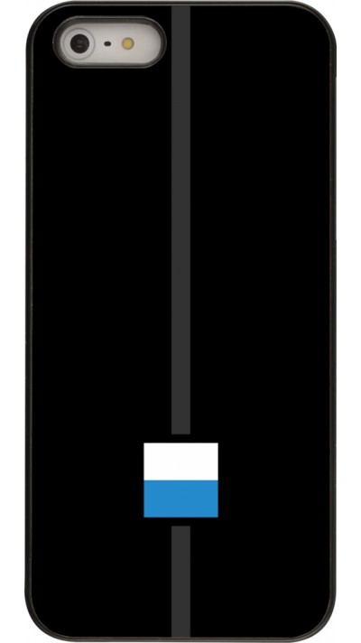 iPhone 5/5s / SE (2016) Case Hülle - Kanton LU schwarz