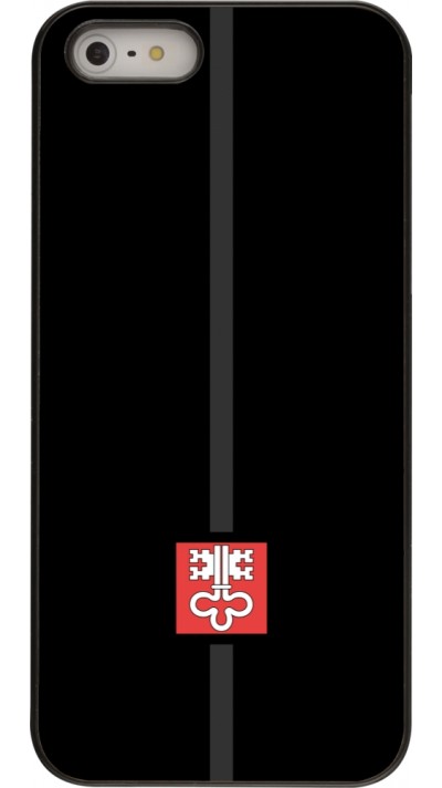 iPhone 5/5s / SE (2016) Case Hülle - Kanton NW schwarz