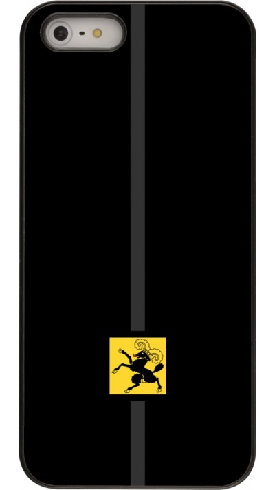 iPhone 5/5s / SE (2016) Case Hülle - Kanton SH schwarz