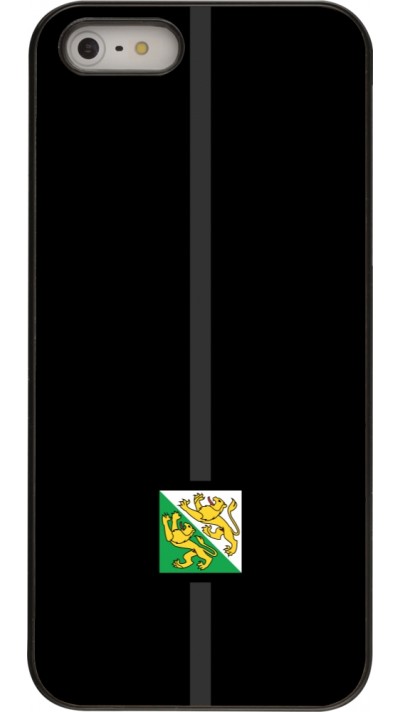 iPhone 5/5s / SE (2016) Case Hülle - Kanton TG schwarz