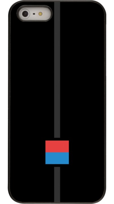 iPhone 5/5s / SE (2016) Case Hülle - Kanton TI schwarz