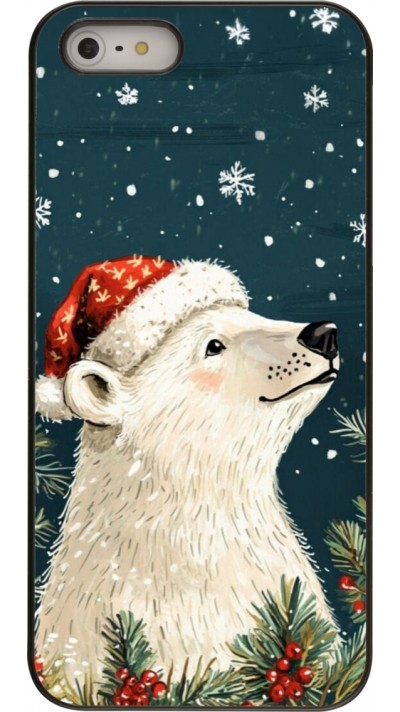 iPhone 5/5s / SE (2016) Case Hülle - Christmas 25 Bear