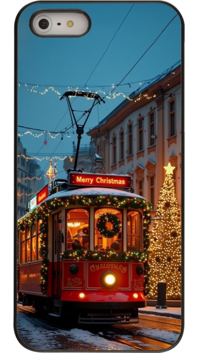 Coque iPhone 5/5s / SE (2016) - Christmas 25 Xmas Train