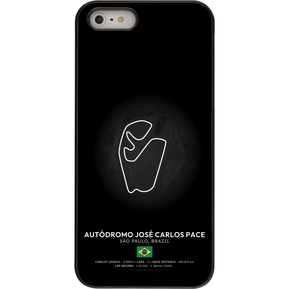 Coque iPhone 5/5s / SE (2016) - F1 Track 2025 Brazil