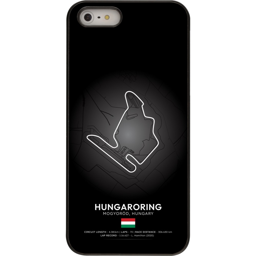 Coque iPhone 5/5s / SE (2016) - F1 Track 2025 Hungary