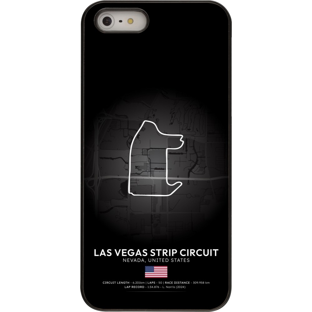Coque iPhone 5/5s / SE (2016) - F1 Track 2025 Las Vegas