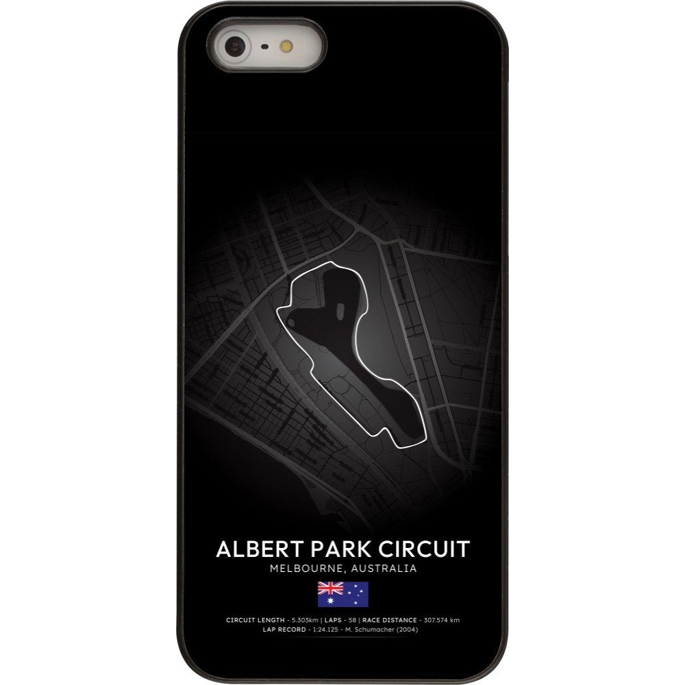 Coque iPhone 5/5s / SE (2016) - F1 Track 2025 Melbourne