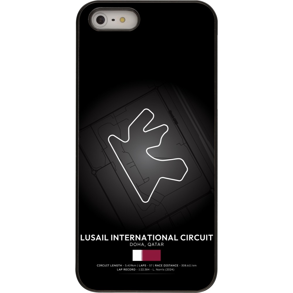Coque iPhone 5/5s / SE (2016) - F1 Track 2025 Qatar