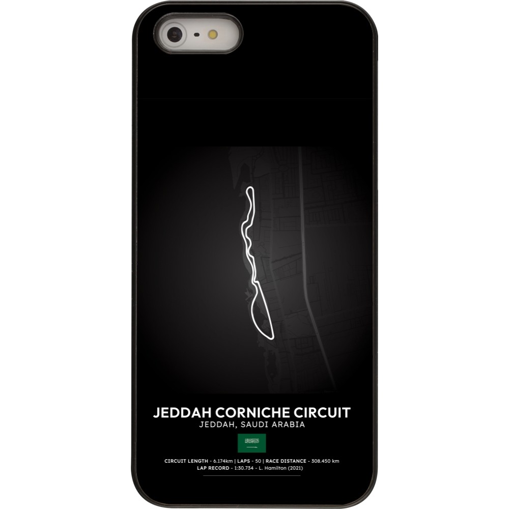 Coque iPhone 5/5s / SE (2016) - F1 Track 2025 Saudi Arabia