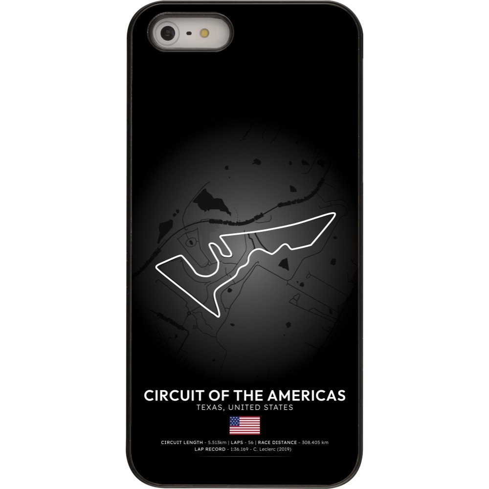 Coque iPhone 5/5s / SE (2016) - F1 Track 2025 United States