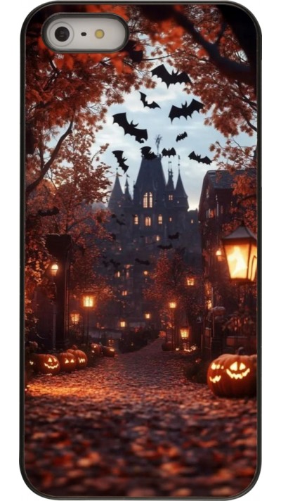 Coque iPhone 5/5s / SE (2016) - Halloween 2025 Haunted house