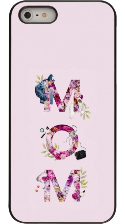 Coque iPhone 5/5s / SE (2016) - Mom 2024 girly mom