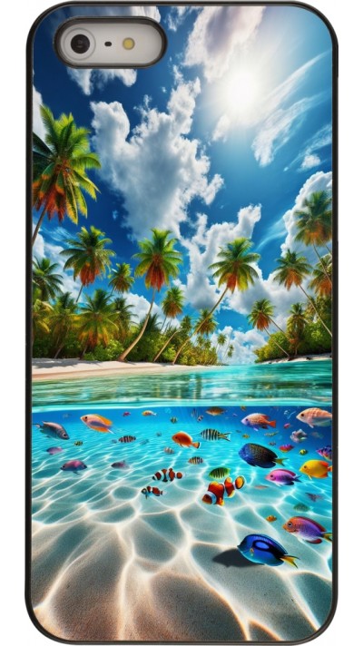 Coque iPhone 5/5s / SE (2016) - Plage Paradis