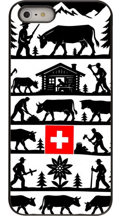 iPhone 5/5s / SE (2016) Case Hülle - Poya Schweiz 1