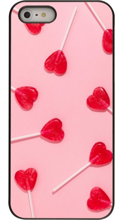 Coque iPhone 5/5s / SE (2016) - Saint Valentines Day 26 Lollipop