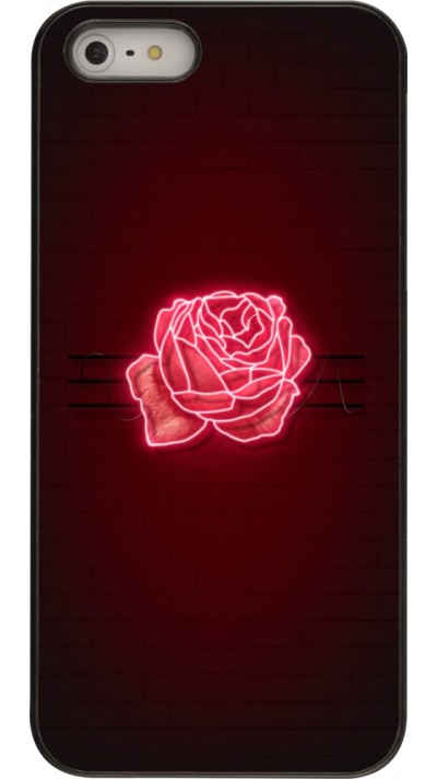 iPhone 5/5s / SE (2016) Case Hülle - Spring 23 neon rose