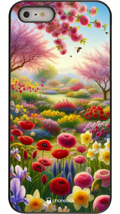 Coque iPhone 5/5s / SE (2016) - Spring 25 Bouquet printemps