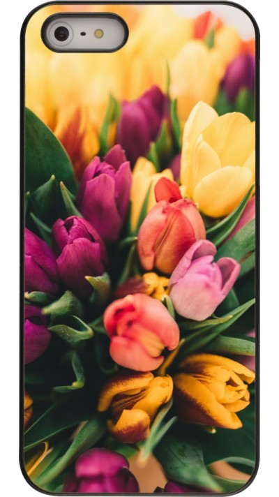 iPhone 5/5s / SE (2016) Case Hülle - Bouquet of tulips Spring 2026
