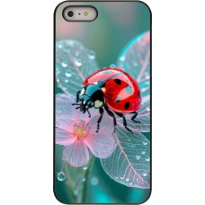 iPhone 5/5s / SE (2016) Case Hülle - Ladybird in bloom Spring 2026