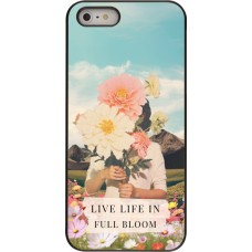 iPhone 5/5s / SE (2016) Case Hülle - Live life in full moon Spring 2026