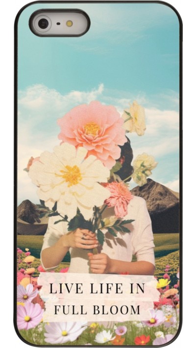 iPhone 5/5s / SE (2016) Case Hülle - Live life in full moon Spring 2026