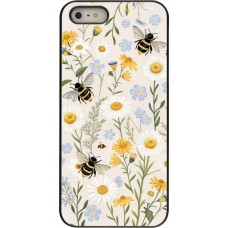 iPhone 5/5s / SE (2016) Case Hülle - Pattern bees Spring 2026