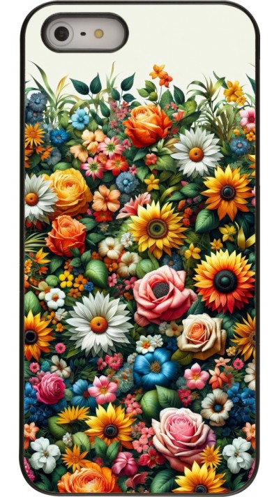 Coque iPhone 5/5s / SE (2016) - Summer Floral Pattern