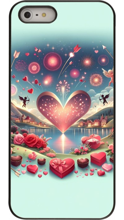 Coque iPhone 5/5s / SE (2016) - Valentine 2025 Chic