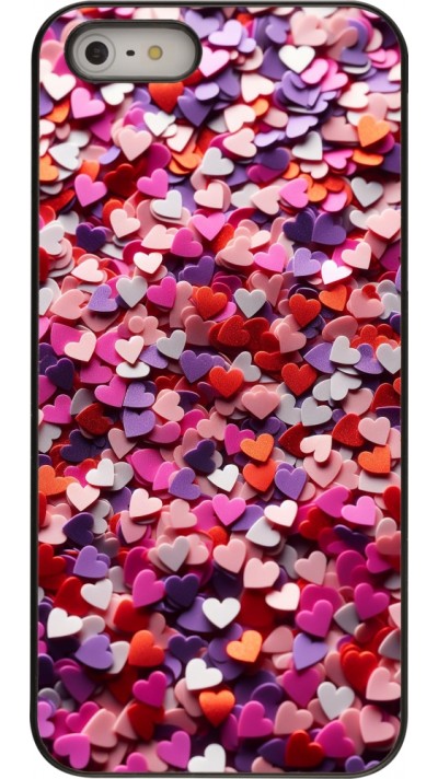 Coque iPhone 5/5s / SE (2016) - Valentine 2025 Confetti