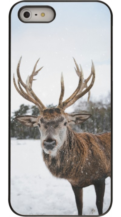 Coque iPhone 5/5s / SE (2016) - Winter 25 Winter reindeer