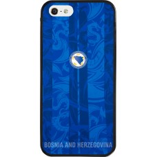 iPhone 5/5s / SE (2016) Case Hülle - Silikon schwarz Bosnien und Herzegowina 2026 personalisierbares Fussballtrikot