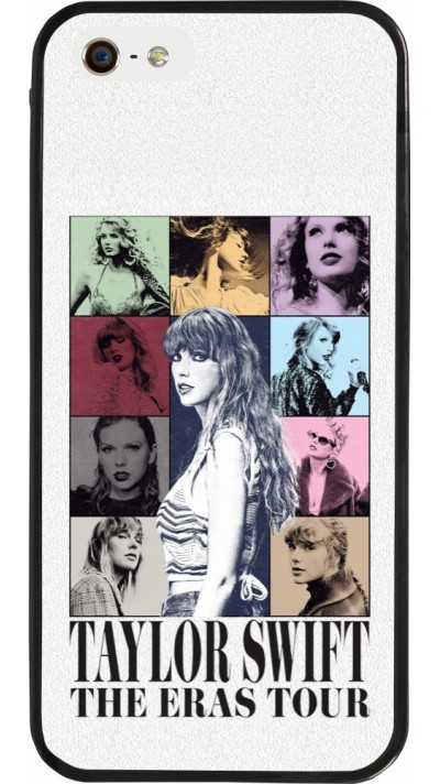 iPhone 5/5s / SE (2016) Case Hülle - Silikon schwarz Taylor Swift The Eras Tour