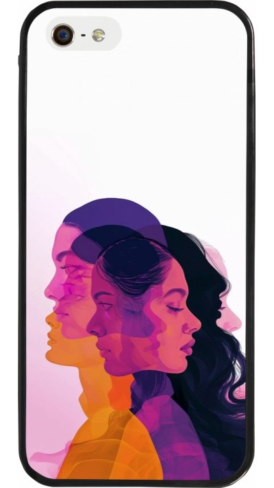 iPhone 5/5s / SE (2016) Case Hülle - Silikon schwarz Womens day 2026 10