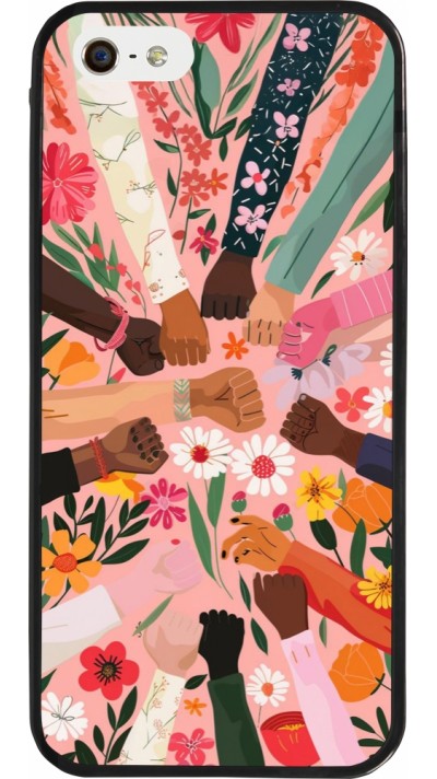 iPhone 5/5s / SE (2016) Case Hülle - Silikon schwarz Womens day 2026 8