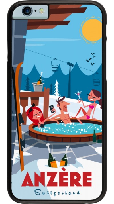 iPhone 6/6s Case Hülle - Anzère Mountain Jacuzzi