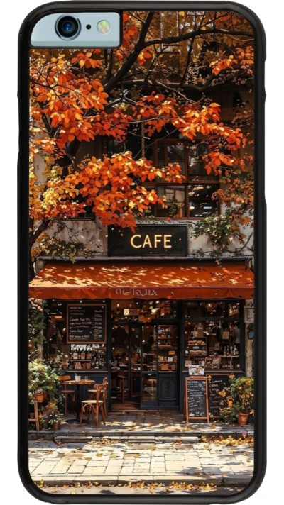 iPhone 6/6s Case Hülle - Autumn 25 Coffee shop
