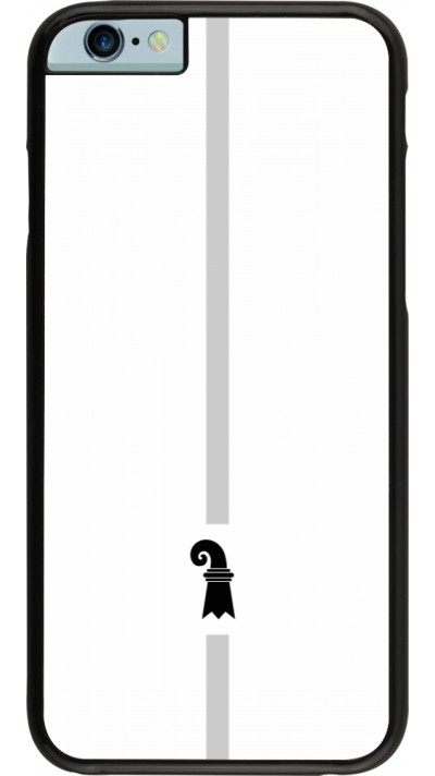 iPhone 6/6s Case Hülle - Kanton BS weiss
